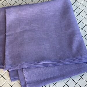 Vintage Lilac Woven Cotton Blend Fabric – 2 ⅓ Yards x 44” Wide